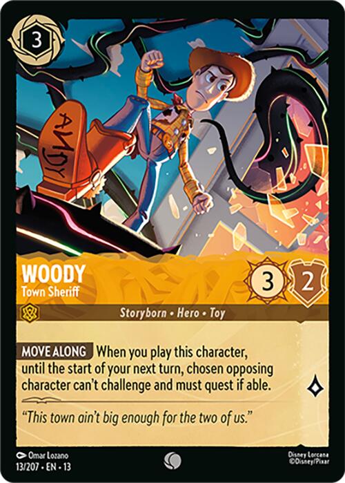 Woody - Town Sheriff (13/204) [Attack of the Vine!] | L.A. Mood Comics and Games