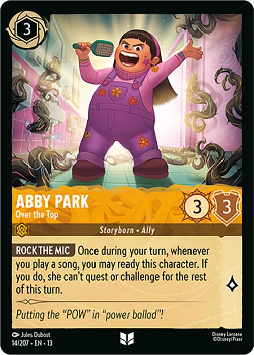 Abby Park - Over the Top (14/204) [Attack of the Vine!] | L.A. Mood Comics and Games