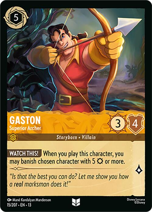 Gaston - Superior Archer (15/204) [Attack of the Vine!] | L.A. Mood Comics and Games