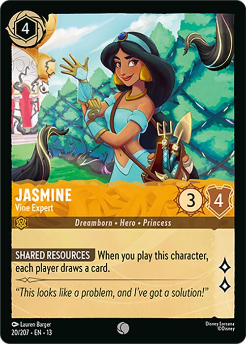 Jasmine - Vine Expert (20/204) [Attack of the Vine!] | L.A. Mood Comics and Games