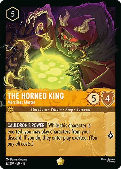 The Horned King - Merciless Master (22/204) [Attack of the Vine!] | L.A. Mood Comics and Games