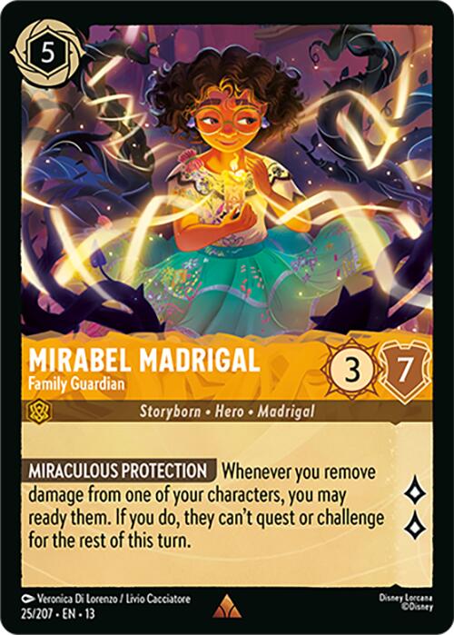 Mirabel Madrigal - Family Guardian (25/204) [Attack of the Vine!] | L.A. Mood Comics and Games
