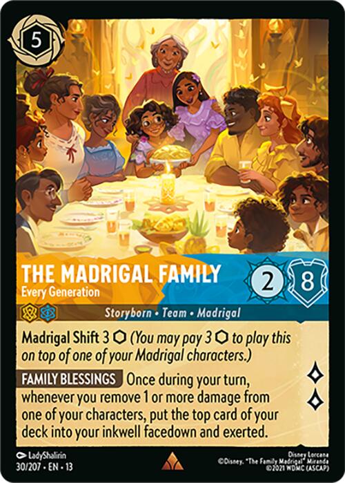 The Madrigal Family - Every Generation (30/204) [Attack of the Vine!] | L.A. Mood Comics and Games
