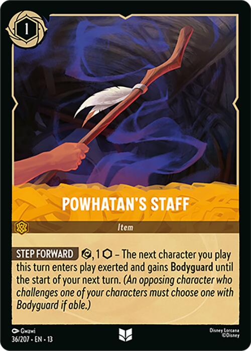 Powhatan's Staff (36/204) [Attack of the Vine!] | L.A. Mood Comics and Games