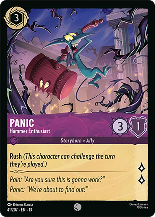 Panic - Hammer Enthusiast (41/204) [Attack of the Vine!] | L.A. Mood Comics and Games