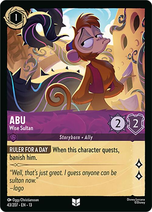 Abu - Wise Sultan (43/204) [Attack of the Vine!] | L.A. Mood Comics and Games