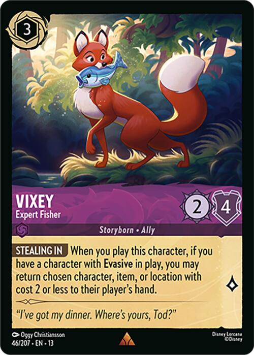 Vixey - Expert Fisher (46/204) [Attack of the Vine!] | L.A. Mood Comics and Games