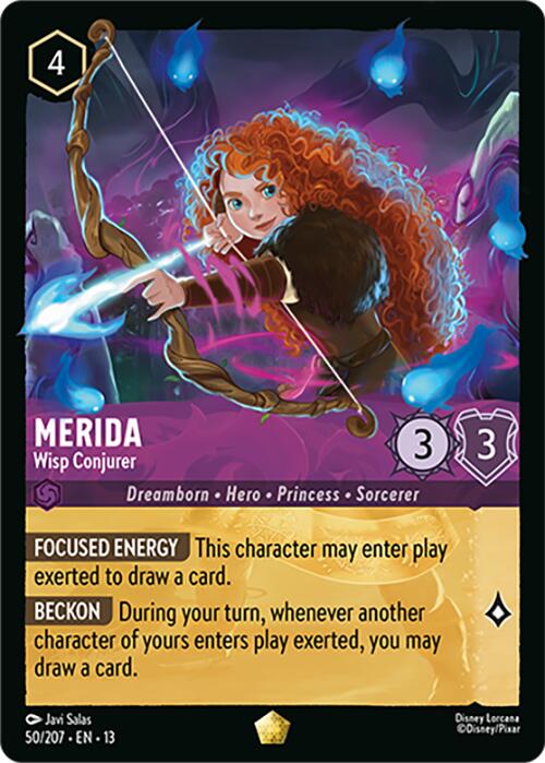 Merida - Wisp Conjurer (50/204) [Attack of the Vine!] | L.A. Mood Comics and Games