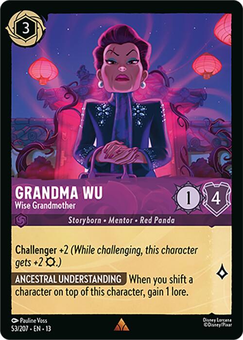 Grandma Wu - Wise Grandmother (53/204) [Attack of the Vine!] | L.A. Mood Comics and Games