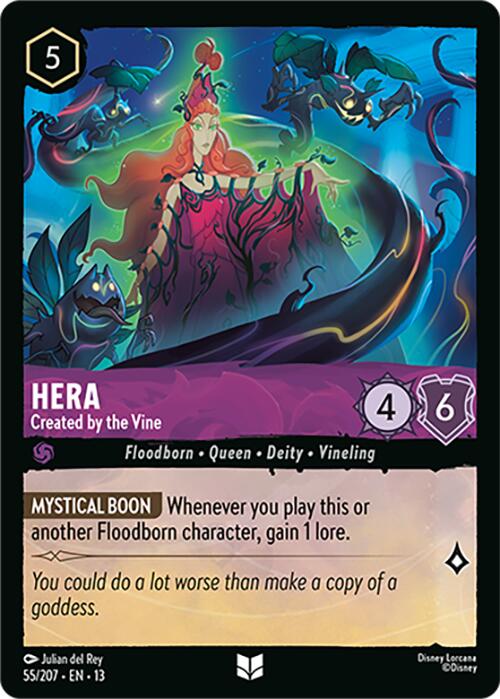 Hera - Created by the Vine (55/204) [Attack of the Vine!] | L.A. Mood Comics and Games