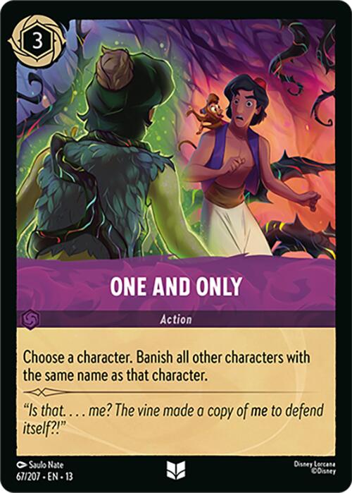 One and Only (67/204) [Attack of the Vine!] | L.A. Mood Comics and Games