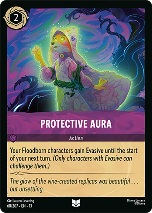 Protective Aura (68/204) [Attack of the Vine!] | L.A. Mood Comics and Games