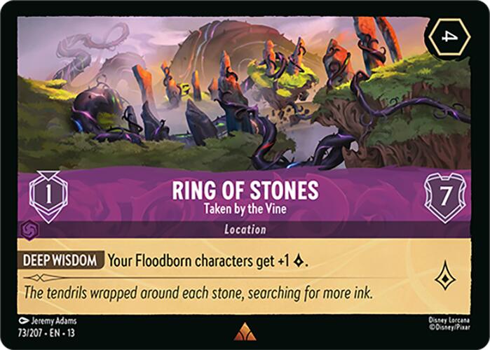 Ring of Stones - Taken by the Vine (73/204) [Attack of the Vine!] | L.A. Mood Comics and Games