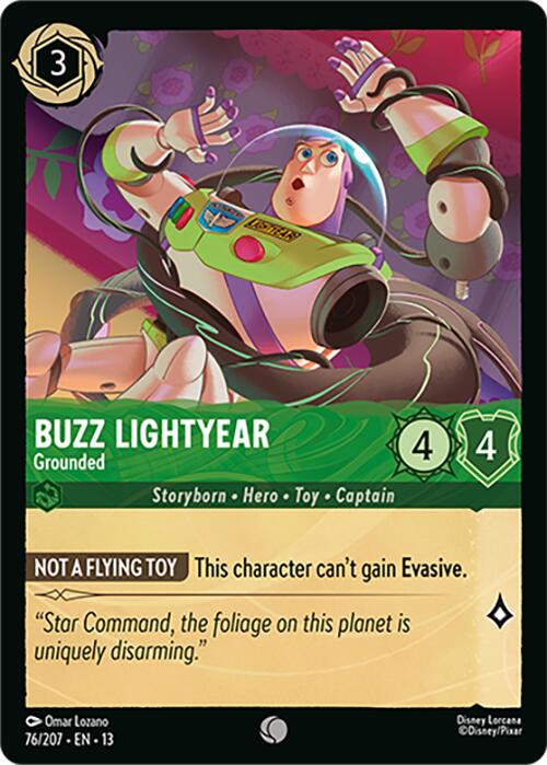Buzz Lightyear - Grounded (76/204) [Attack of the Vine!] | L.A. Mood Comics and Games