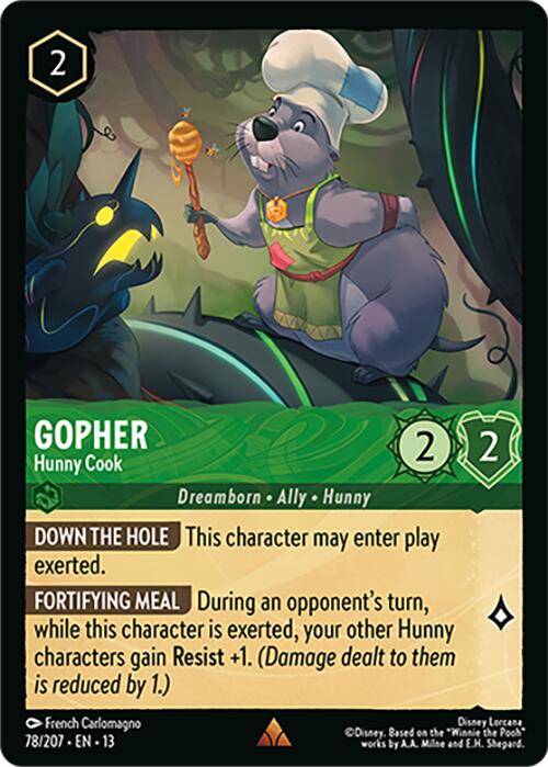 Gopher - Hunny Cook (78/204) [Attack of the Vine!] | L.A. Mood Comics and Games