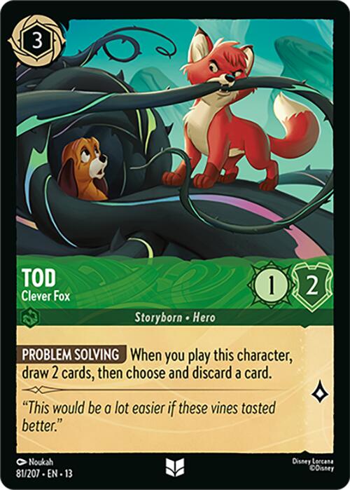 Tod - Clever Fox (81/204) [Attack of the Vine!] | L.A. Mood Comics and Games