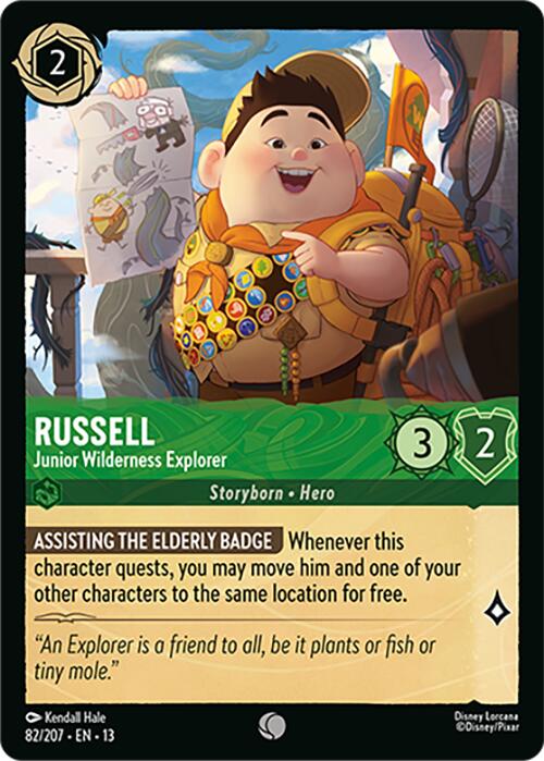 Russell - Junior Wilderness Explorer (82/204) [Attack of the Vine!] | L.A. Mood Comics and Games