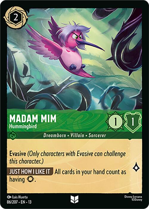 Madam Mim - Hummingbird (86/204) [Attack of the Vine!] | L.A. Mood Comics and Games