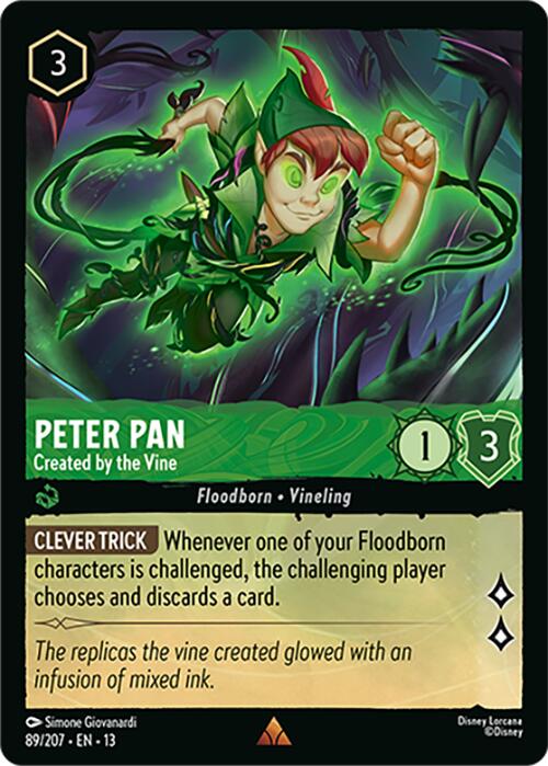 Peter Pan - Created by the Vine (89/204) [Attack of the Vine!] | L.A. Mood Comics and Games