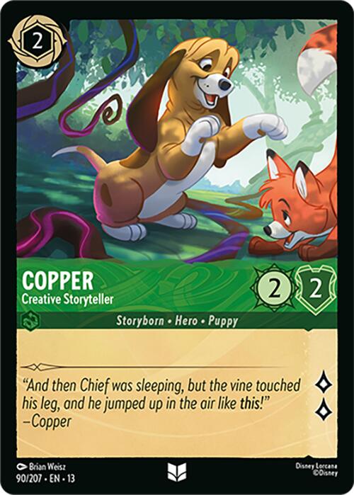 Copper - Creative Storyteller (90/204) [Attack of the Vine!] | L.A. Mood Comics and Games