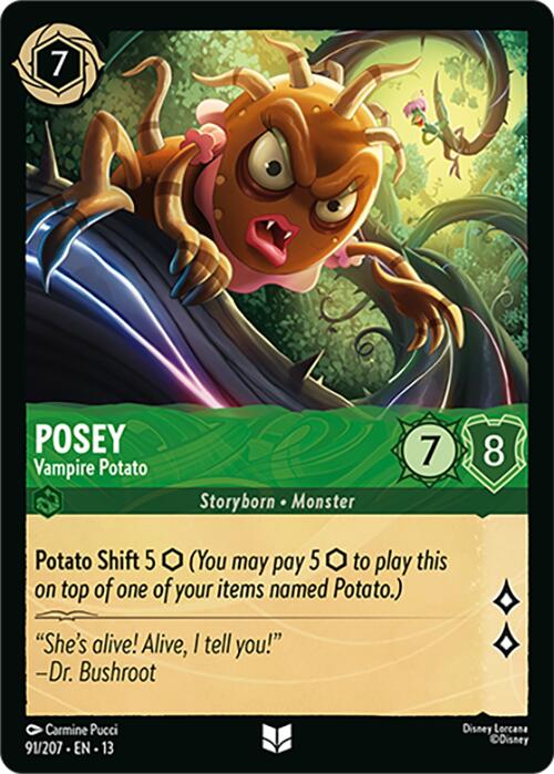 Posey - Vampire Potato (91/204) [Attack of the Vine!] | L.A. Mood Comics and Games