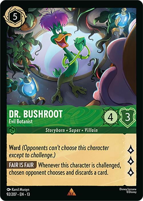 Dr. Bushroot - Evil Botanist (92/204) [Attack of the Vine!] | L.A. Mood Comics and Games