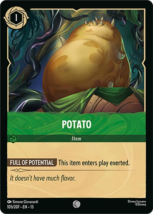 Potato (105/204) [Attack of the Vine!] | L.A. Mood Comics and Games