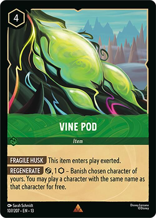 Vine Pod (107/204) [Attack of the Vine!] | L.A. Mood Comics and Games