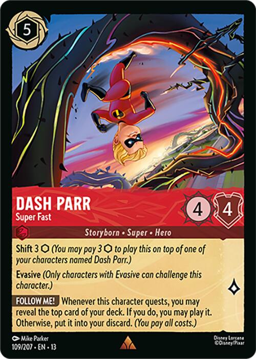 Dash Parr - Super Fast (109/204) [Attack of the Vine!] | L.A. Mood Comics and Games