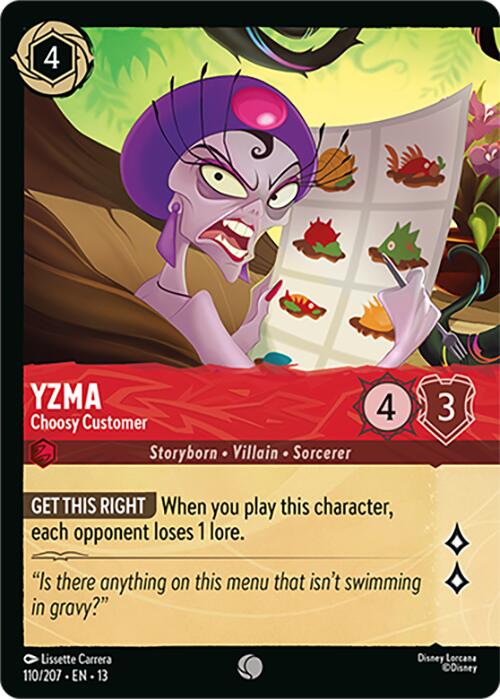 Yzma - Choosy Customer (Foil) (110/204) [Attack of the Vine!] | L.A. Mood Comics and Games