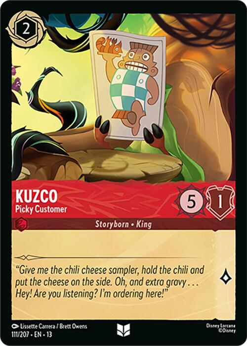 Kuzco - Picky Customer (111/204) [Attack of the Vine!] | L.A. Mood Comics and Games