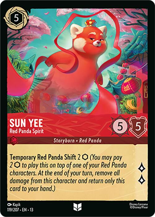 Sun Yee - Red Panda Spirit (119/204) [Attack of the Vine!] | L.A. Mood Comics and Games