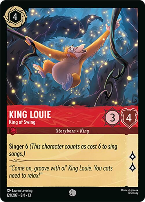 King Louie - King of Swing (121/204) [Attack of the Vine!] | L.A. Mood Comics and Games
