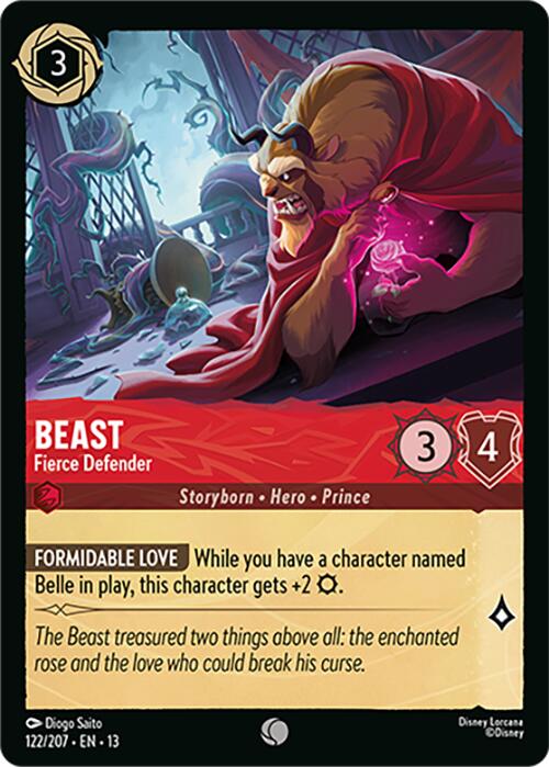 Beast - Fierce Defender (122/204) [Attack of the Vine!] | L.A. Mood Comics and Games
