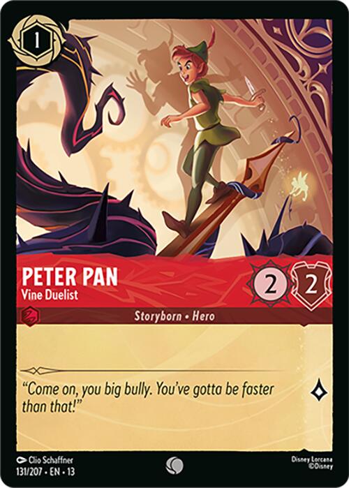 Peter Pan - Vine Duelist (131/204) [Attack of the Vine!] | L.A. Mood Comics and Games