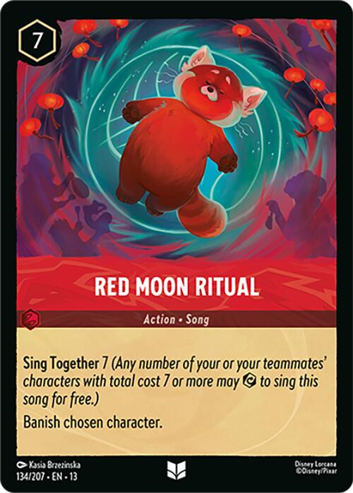 Red Moon Ritual (134/204) [Attack of the Vine!] | L.A. Mood Comics and Games
