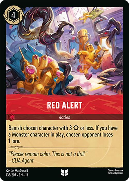 Red Alert (135/204) [Attack of the Vine!] | L.A. Mood Comics and Games