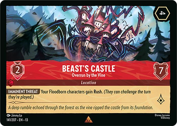 Beast's Castle - Overrun by the Vine (141/204) [Attack of the Vine!] | L.A. Mood Comics and Games
