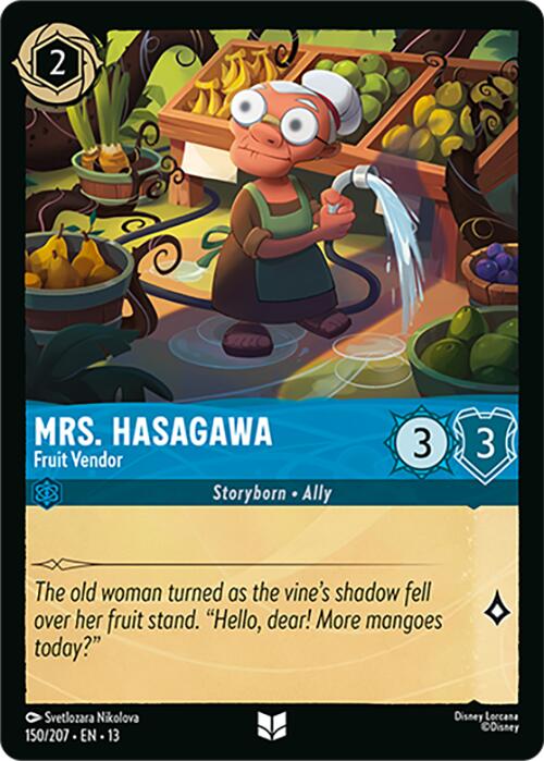 Mrs. Hasagawa - Fruit Vendor (150/204) [Attack of the Vine!] | L.A. Mood Comics and Games