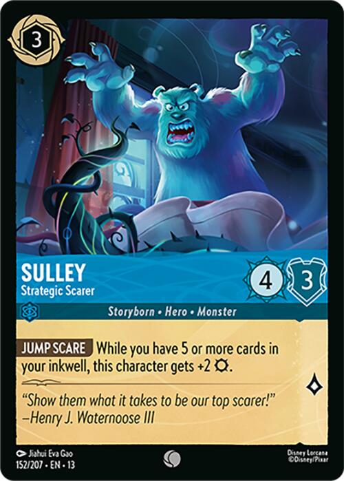 Sulley - Strategic Scarer (152/204) [Attack of the Vine!] | L.A. Mood Comics and Games