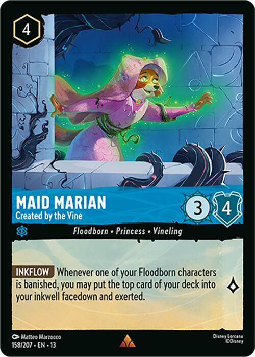 Maid Marian - Created by the Vine (158/204) [Attack of the Vine!] | L.A. Mood Comics and Games