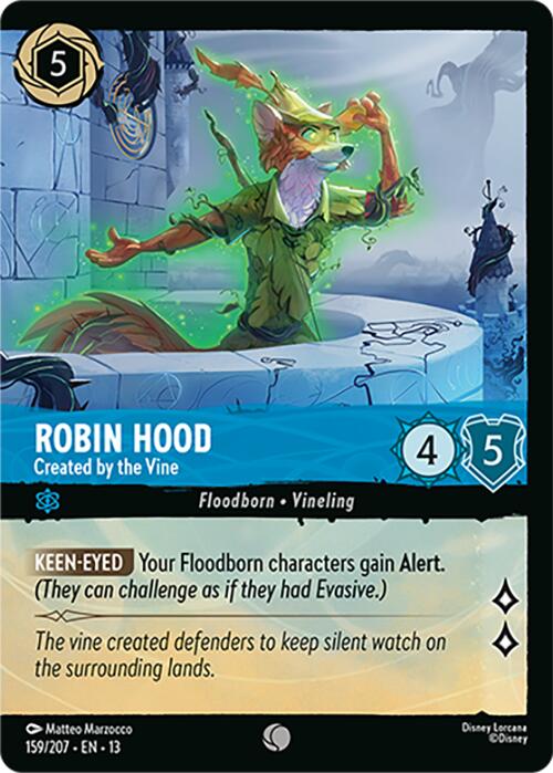 Robin Hood - Created by the Vine (Foil) (159/204) [Attack of the Vine!] | L.A. Mood Comics and Games