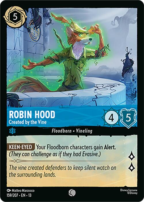 Robin Hood - Created by the Vine (159/204) [Attack of the Vine!] | L.A. Mood Comics and Games
