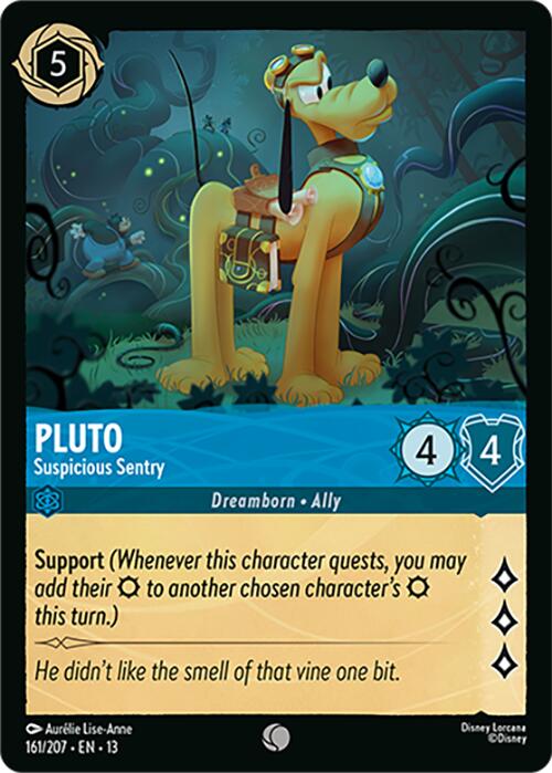 Pluto - Suspicious Sentry (161/204) [Attack of the Vine!] | L.A. Mood Comics and Games