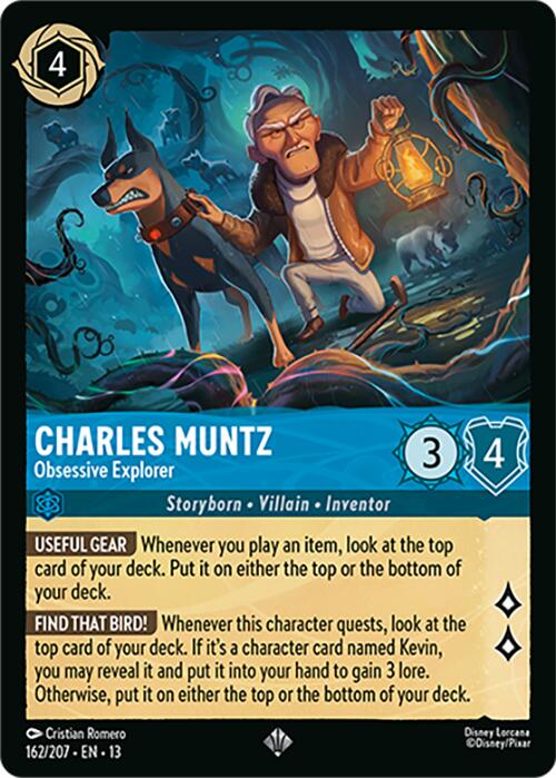 Charles Muntz - Obsessive Explorer (162/204) [Attack of the Vine!] | L.A. Mood Comics and Games