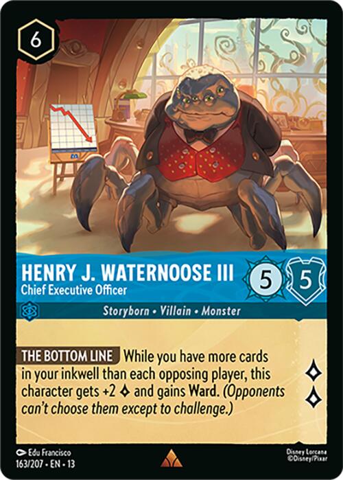 Henry J. Waternoose III - Chief Executive Officer (163/204) [Attack of the Vine!] | L.A. Mood Comics and Games