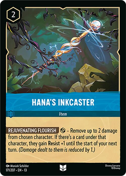 Hana's Inkcaster (171/204) [Attack of the Vine!] | L.A. Mood Comics and Games