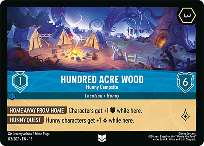 Hundred Acre Wood - Hunny Campsite (175/204) [Attack of the Vine!] | L.A. Mood Comics and Games
