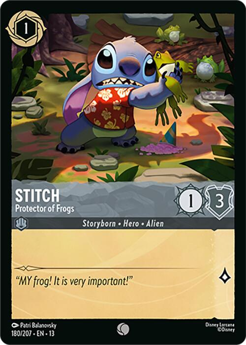 Stitch - Protector of Frogs (180/204) [Attack of the Vine!] | L.A. Mood Comics and Games