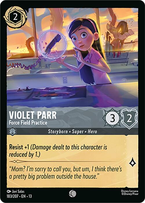 Violet Parr - Force Field Practice (183/204) [Attack of the Vine!] | L.A. Mood Comics and Games